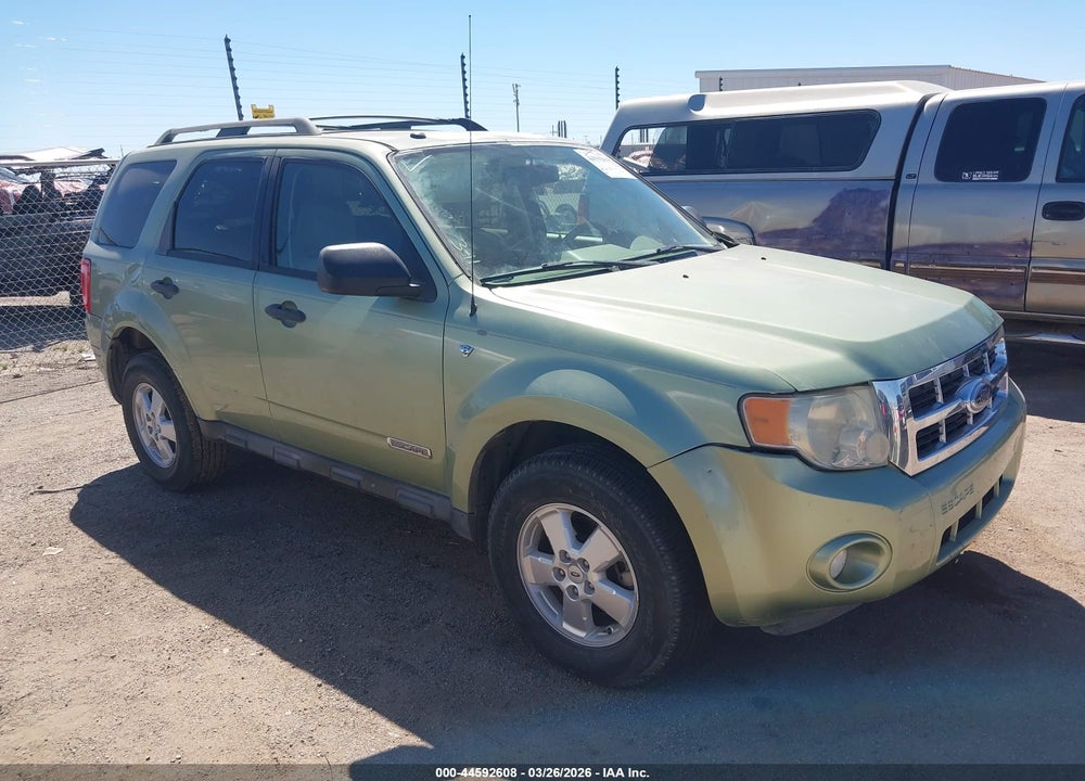 2008 FORD ESCAPE XLT VIN: 1FMCU03138KE50257