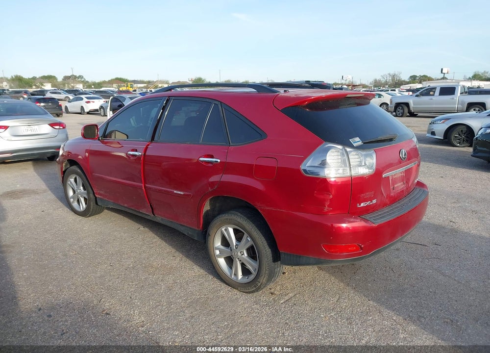 2008 LEXUS RX 400H VIN: JTJHW31U882052669
