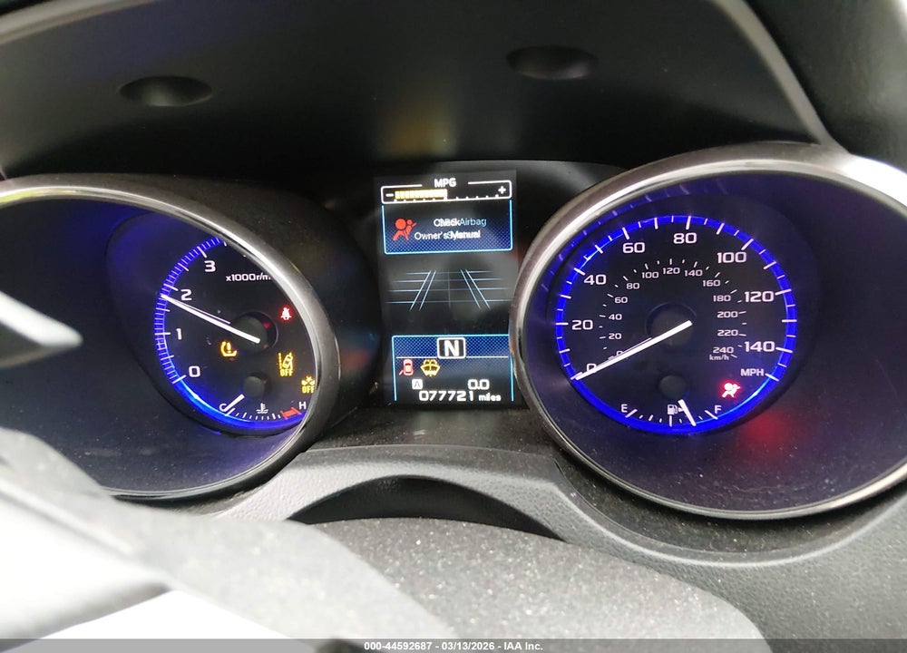2019 SUBARU OUTBACK 2.5I PREMIUM VIN: 4S4BSAHC7K3336569