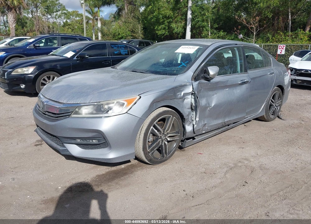 2017 HONDA ACCORD SPORT SE VIN: 1HGCR2F12HA053112