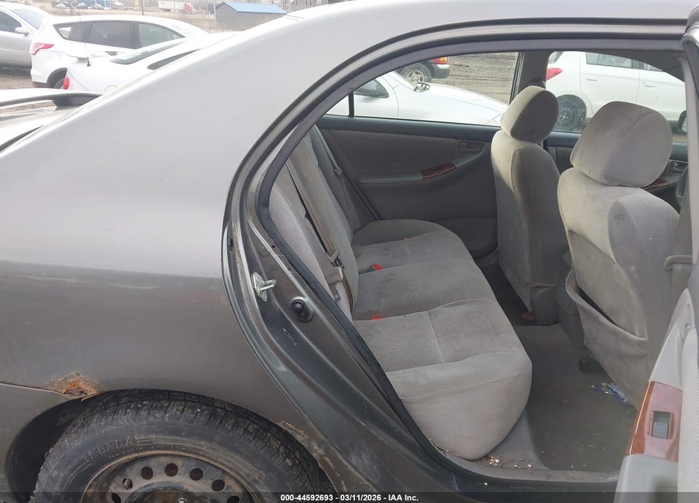 2005 TOYOTA COROLLA LE VIN: 2T1BR32EX5C374153