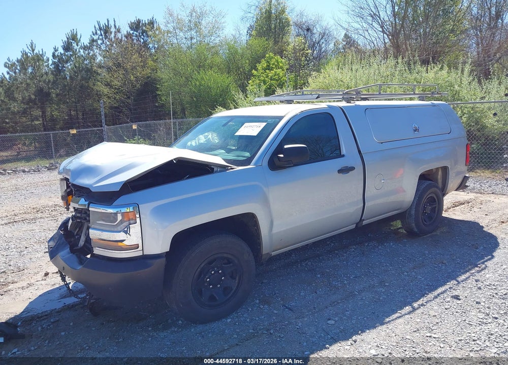 2016 CHEVROLET SILVERADO 1500 WT VIN: 1GCNCNEH8GZ220291