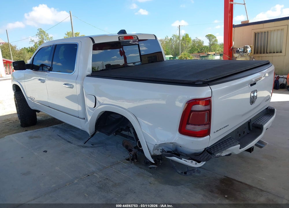 2019 RAM 1500 LIMITED  4X4 5'7 BOX VIN: 1C6SRFHT9KN871394