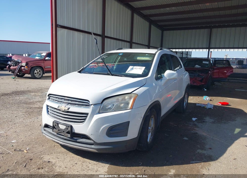 2015 CHEVROLET TRAX LT VIN: KL7CJLSB3FB246416