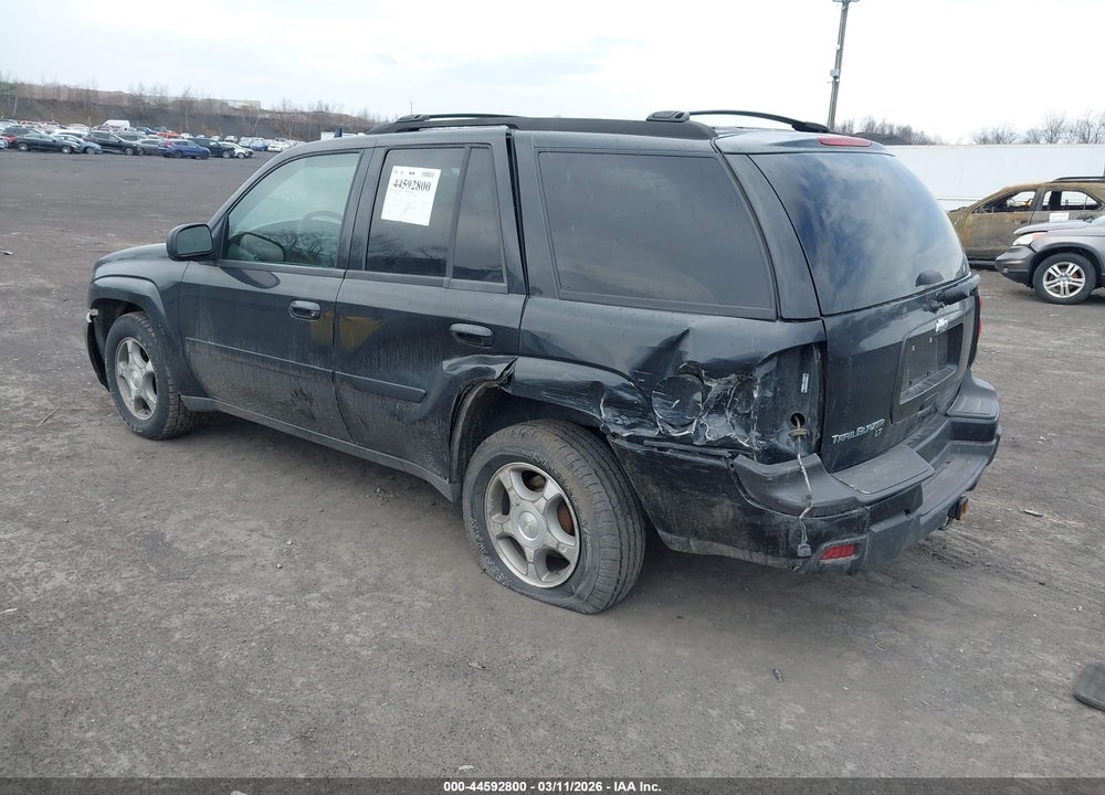 2008 CHEVROLET TRAILBLAZER LT VIN: 1GNDT13SX82224315