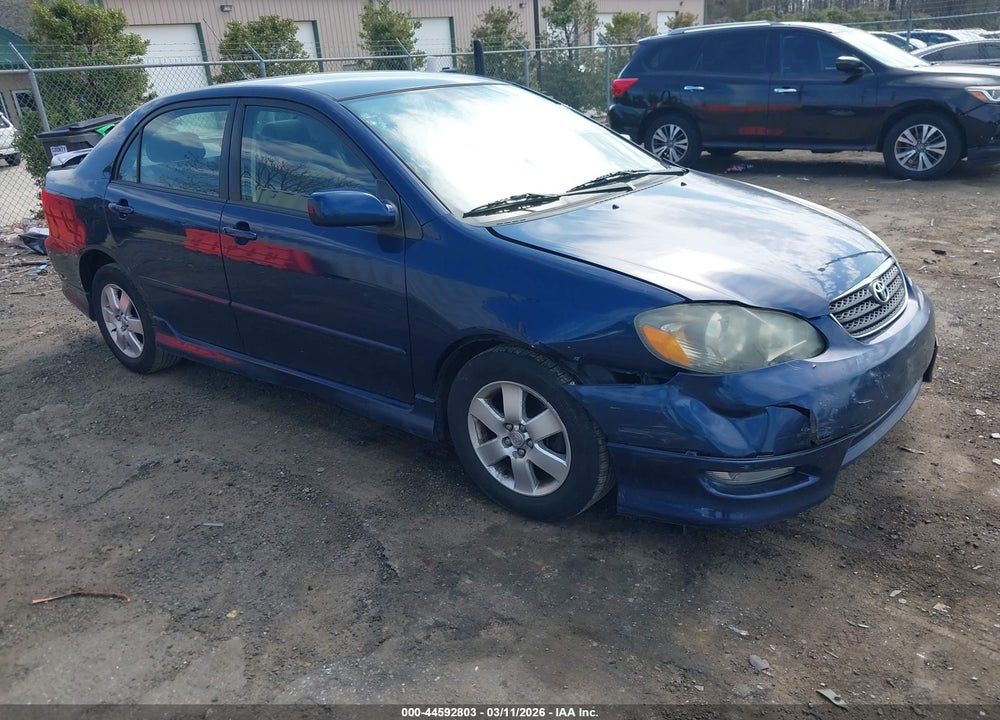 2005 TOYOTA COROLLA S VIN: 2T1BR32E45C550520