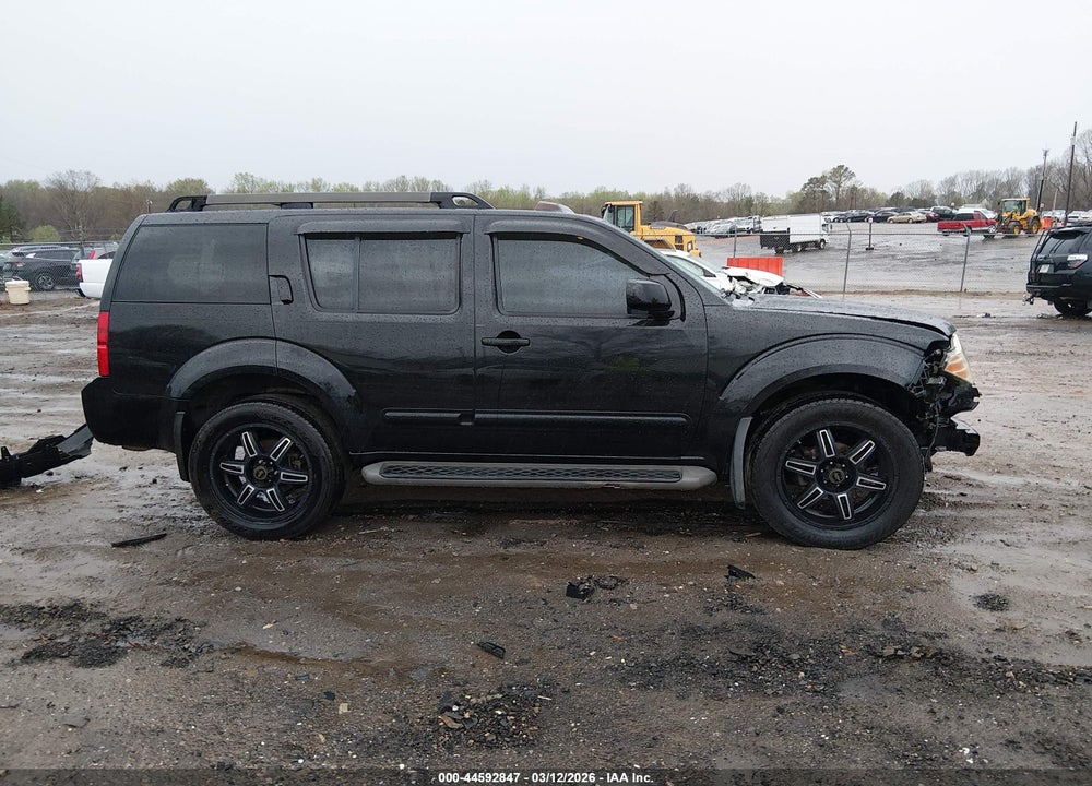 2008 NISSAN PATHFINDER SE VIN: 5N1AR18U18C635774