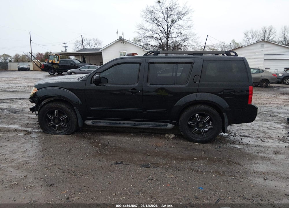 2008 NISSAN PATHFINDER SE VIN: 5N1AR18U18C635774