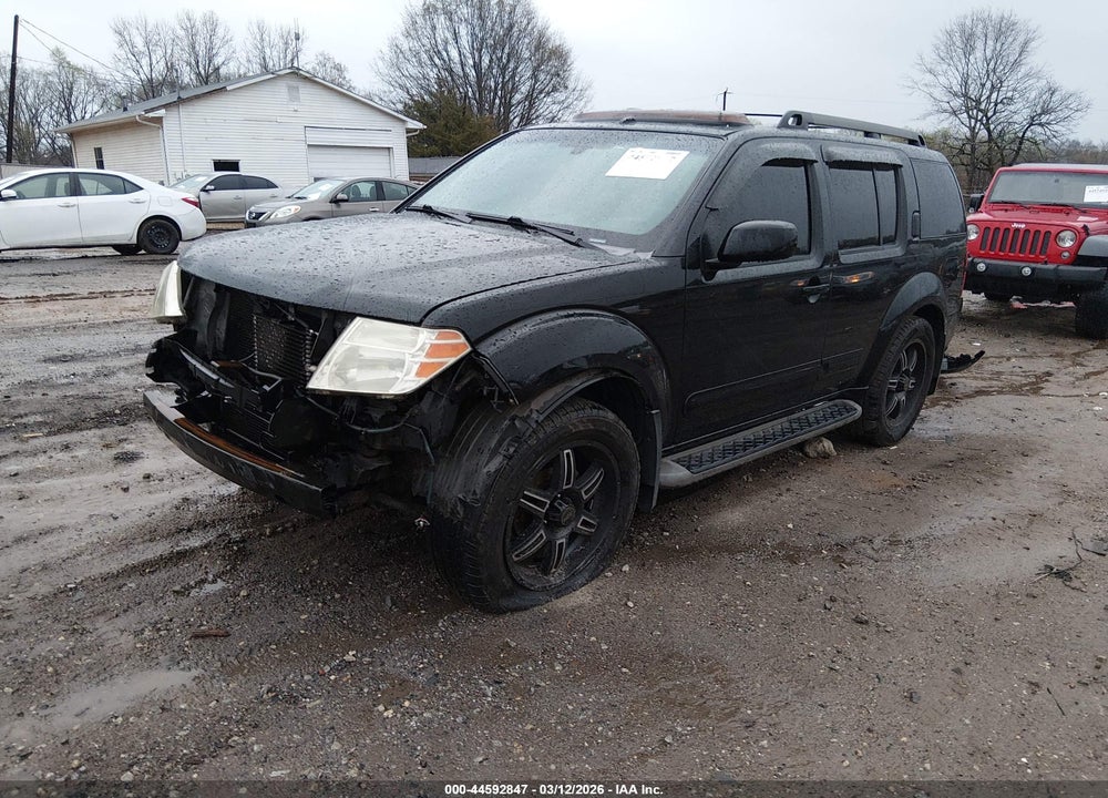 2008 NISSAN PATHFINDER SE VIN: 5N1AR18U18C635774