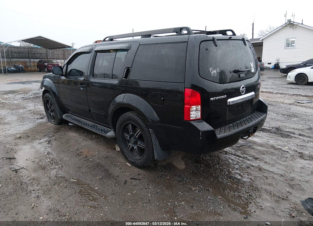 2008 NISSAN PATHFINDER SE VIN: 5N1AR18U18C635774