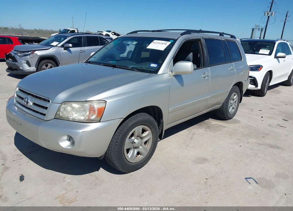 2007 TOYOTA HIGHLANDER VIN: JTEGD21AX70168644