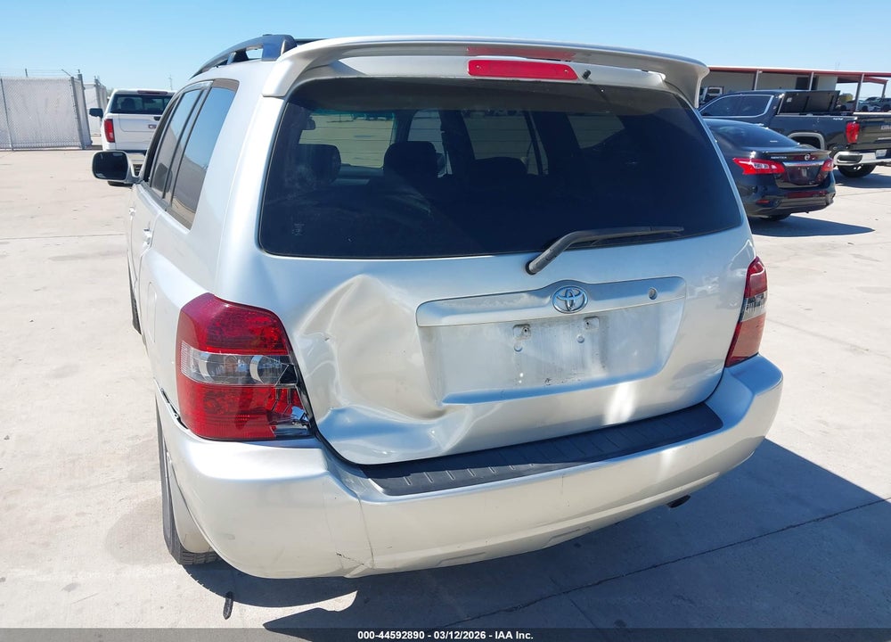 2007 TOYOTA HIGHLANDER VIN: JTEGD21AX70168644