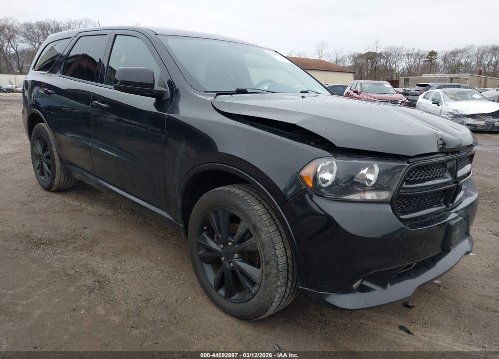 2013 DODGE DURANGO SXT VIN: 1C4RDJAG1DC672182