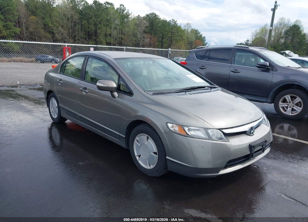 2008 HONDA CIVIC HYBRID VIN: JHMFA36288S001879