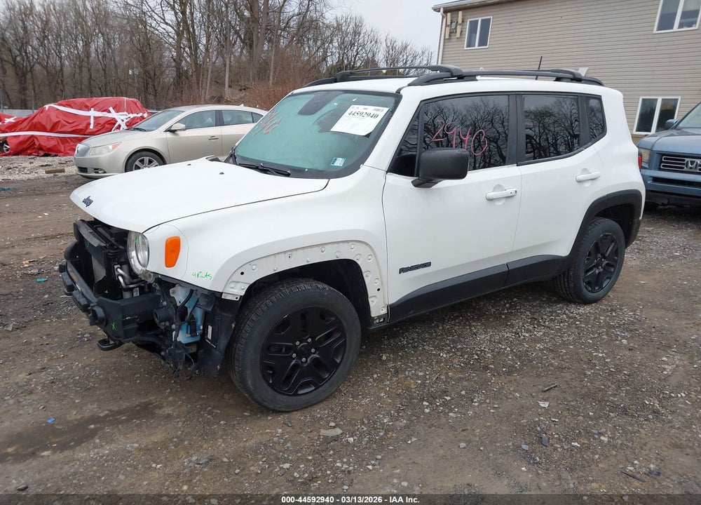 2019 JEEP RENEGADE UPLAND 4X4 VIN: ZACNJBAB9KPK40365