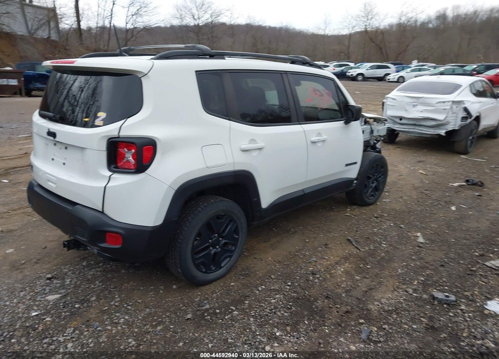2019 JEEP RENEGADE UPLAND 4X4 VIN: ZACNJBAB9KPK40365