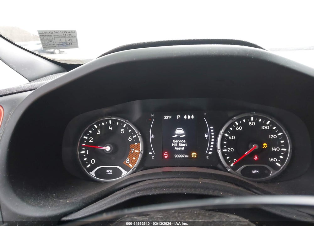 2019 JEEP RENEGADE UPLAND 4X4 VIN: ZACNJBAB9KPK40365