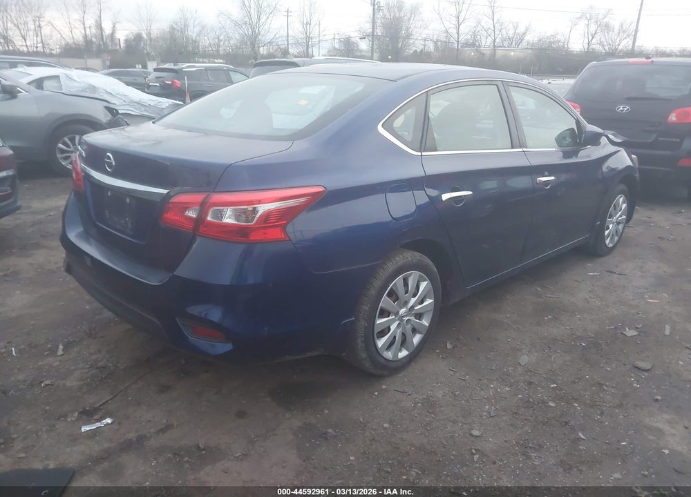 2016 NISSAN SENTRA S VIN: 3N1AB7AP4GY281029