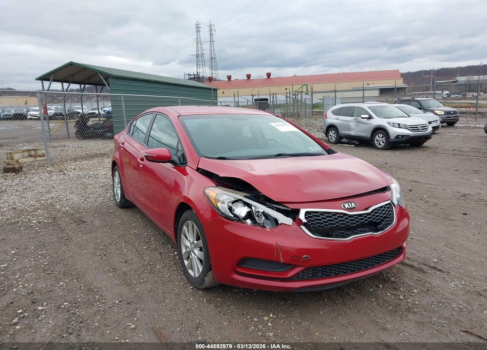 2016 KIA FORTE LX VIN: KNAFX4A67G5601741