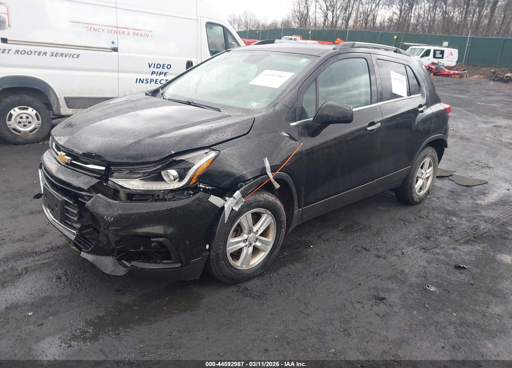 2019 CHEVROLET TRAX LT VIN: 3GNCJPSB6KL179028