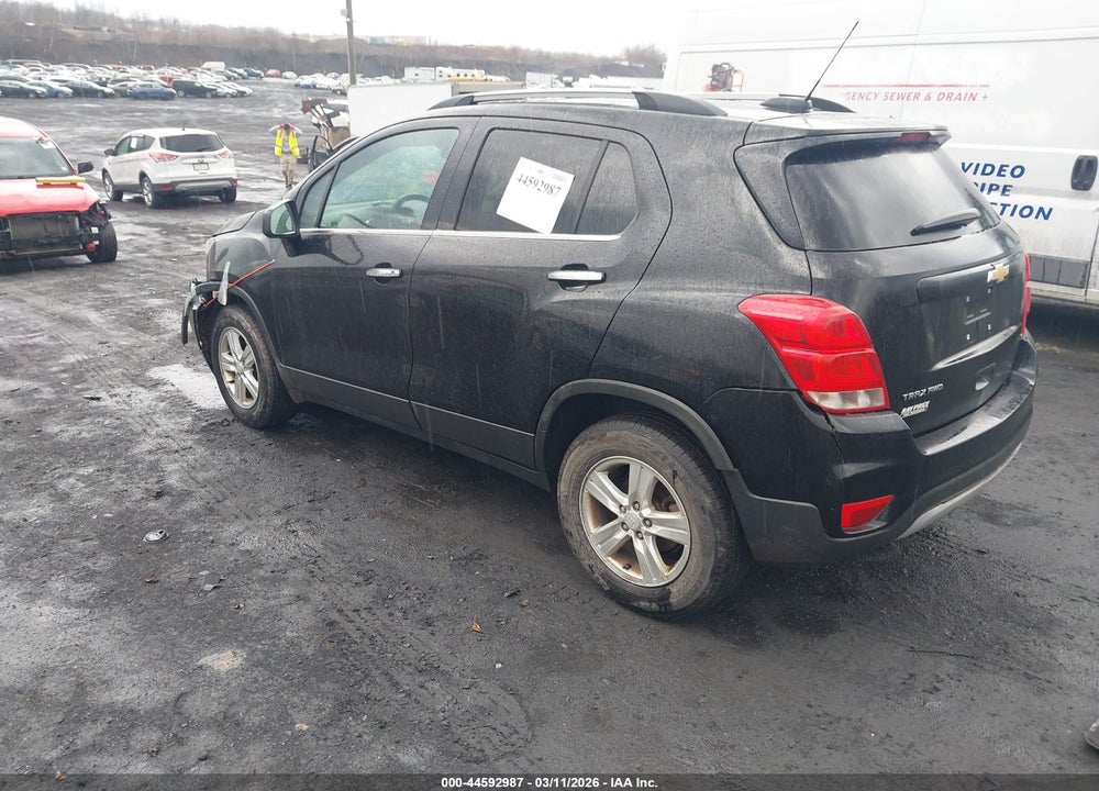 2019 CHEVROLET TRAX LT VIN: 3GNCJPSB6KL179028