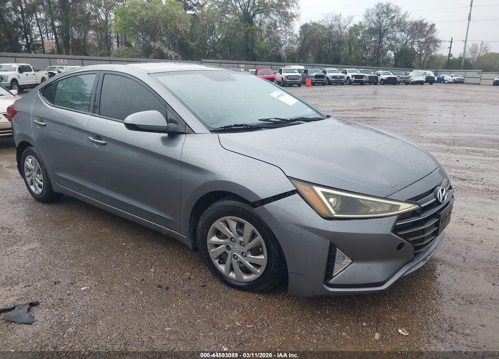 2019 HYUNDAI ELANTRA SE VIN: KMHD74LF8KU881672