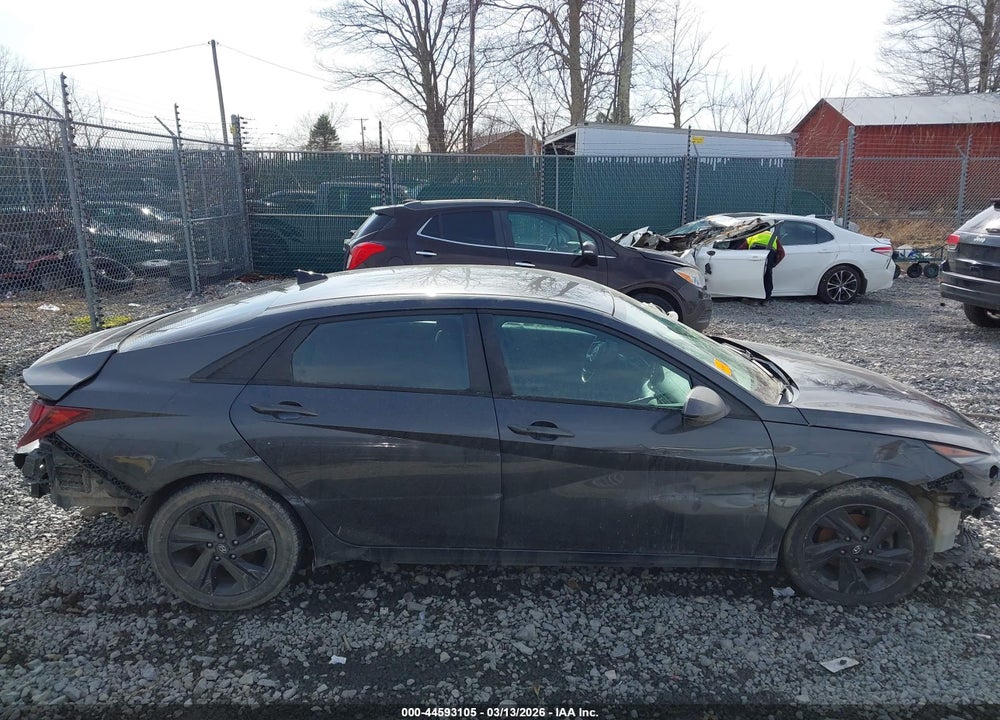 2021 HYUNDAI ELANTRA SEL VIN: 5NPLS4AG1MH015528