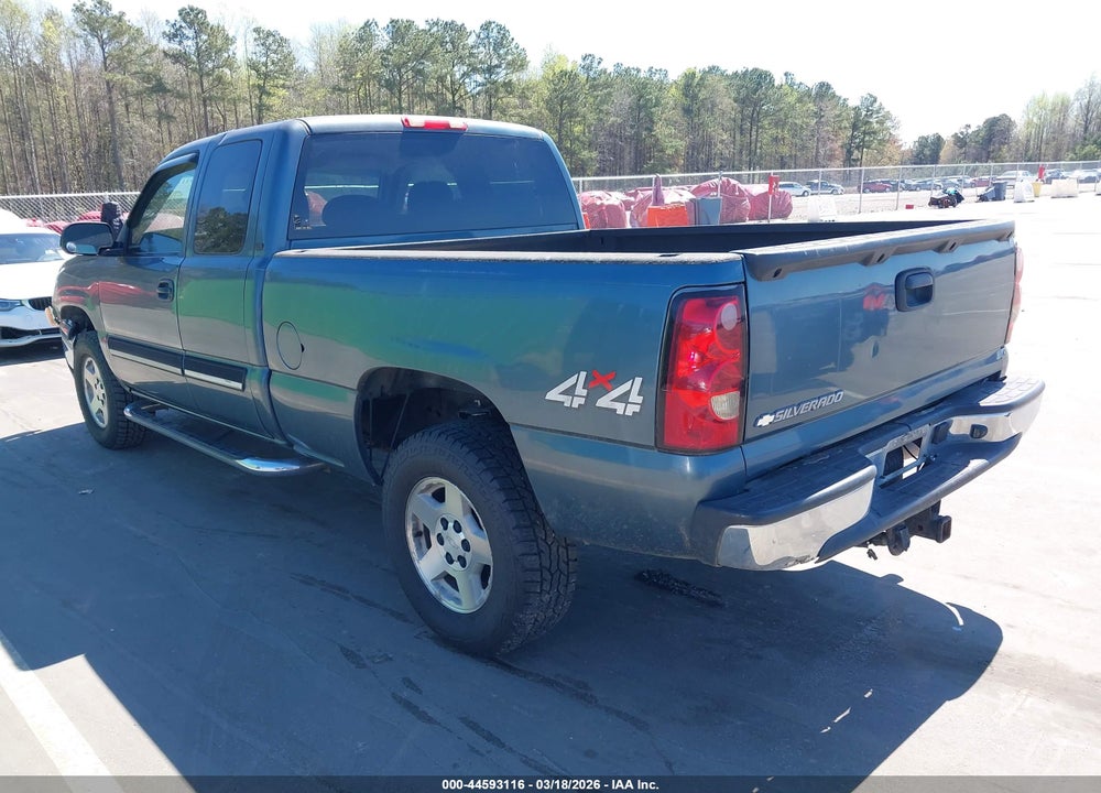2007 CHEVROLET SILVERADO 1500 CLASSIC LT1 VIN: 1GCEK19Z57E178636
