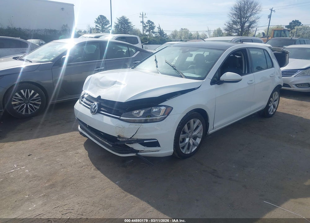 2019 VOLKSWAGEN GOLF 1.4T S/1.4T SE VIN: 3VWG57AU0KM006324