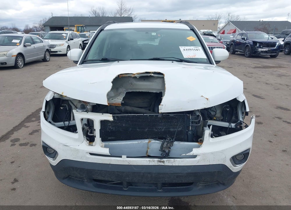 2017 JEEP COMPASS HIGH ALTITUDE FWD VIN: 1C4NJCEB7HD186266