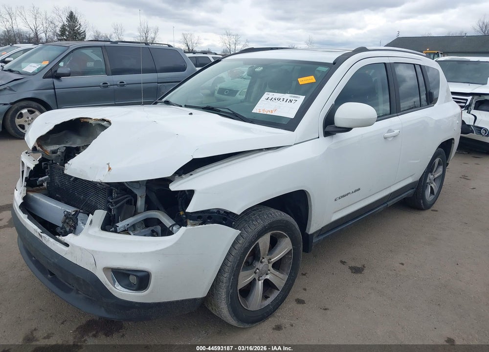 2017 JEEP COMPASS HIGH ALTITUDE FWD VIN: 1C4NJCEB7HD186266