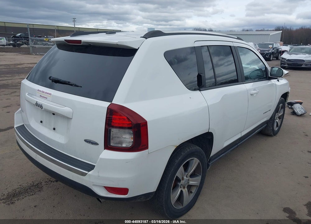 2017 JEEP COMPASS HIGH ALTITUDE FWD VIN: 1C4NJCEB7HD186266