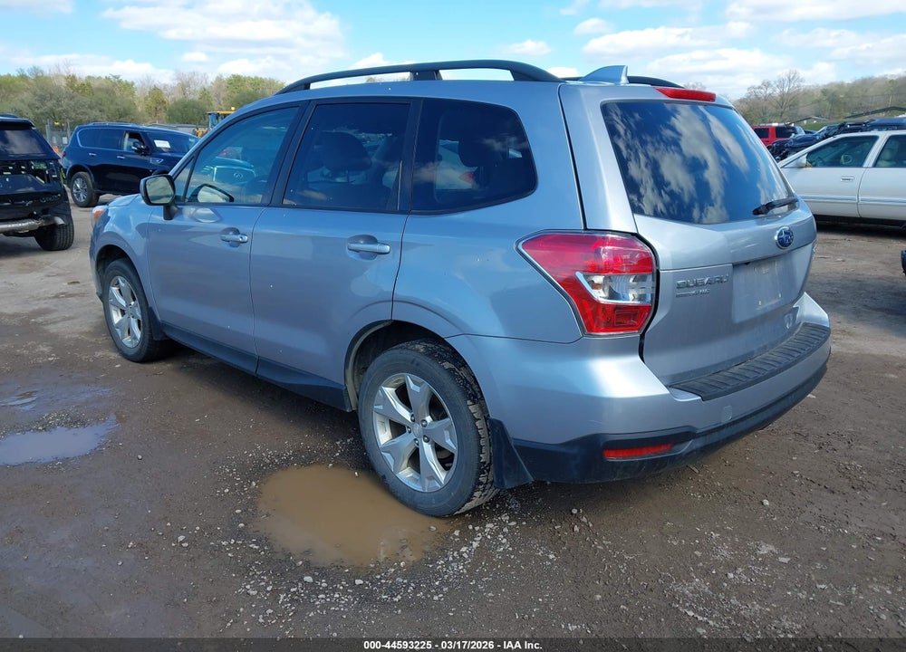 2016 SUBARU FORESTER 2.5I PREMIUM VIN: JF2SJADC3GH409123