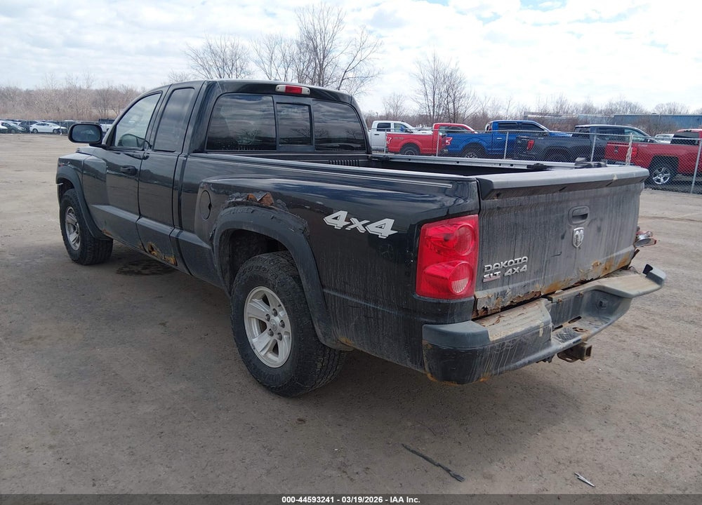 2008 DODGE DAKOTA SLT VIN: 1D7HW42K28S560843