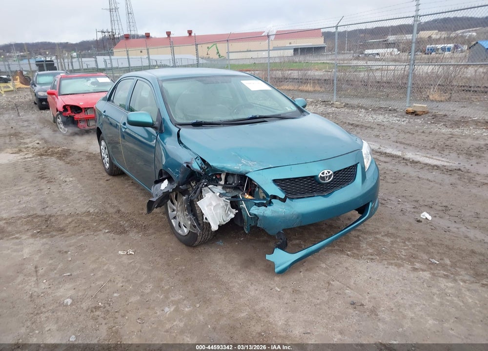 2010 TOYOTA COROLLA LE VIN: 2T1BU4EE7AC231106