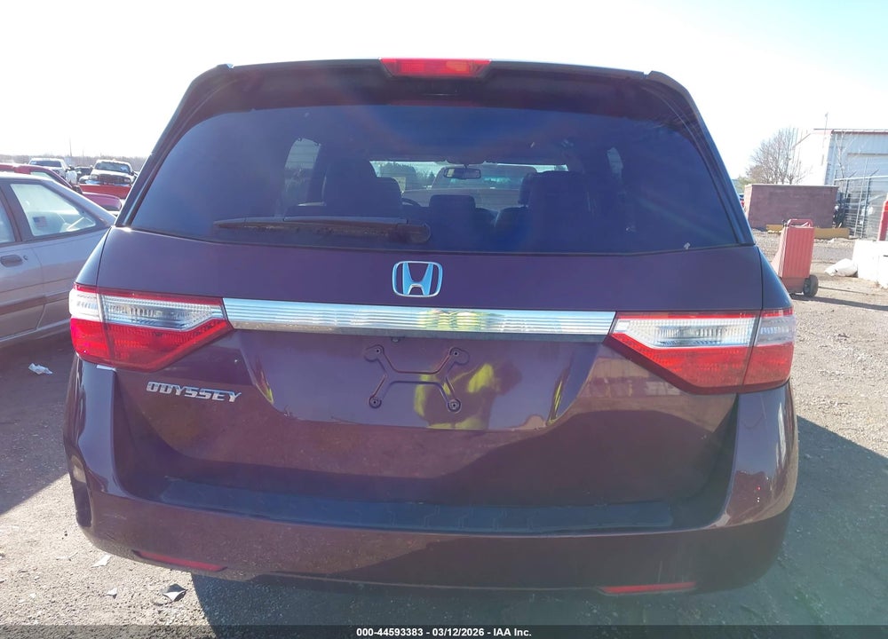 2013 HONDA ODYSSEY EX-L VIN: 5FNRL5H6XDB007596