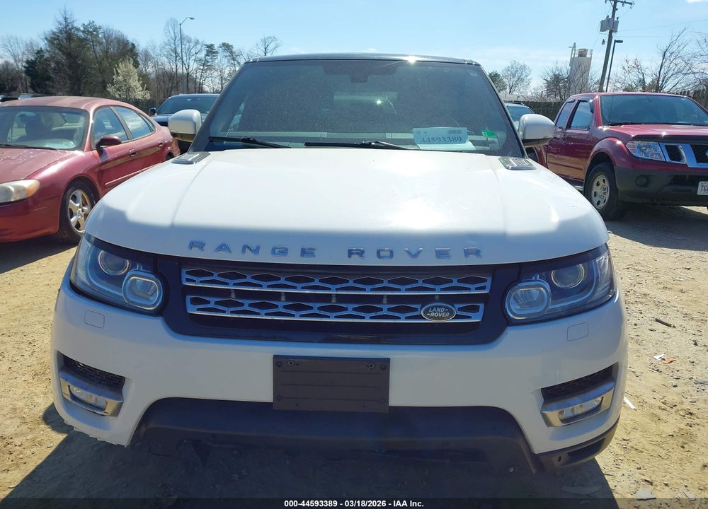 2015 LAND ROVER RANGE ROVER SPORT 5.0L V8 SUPERCHARGED VIN: SALWR2TF1FA626194