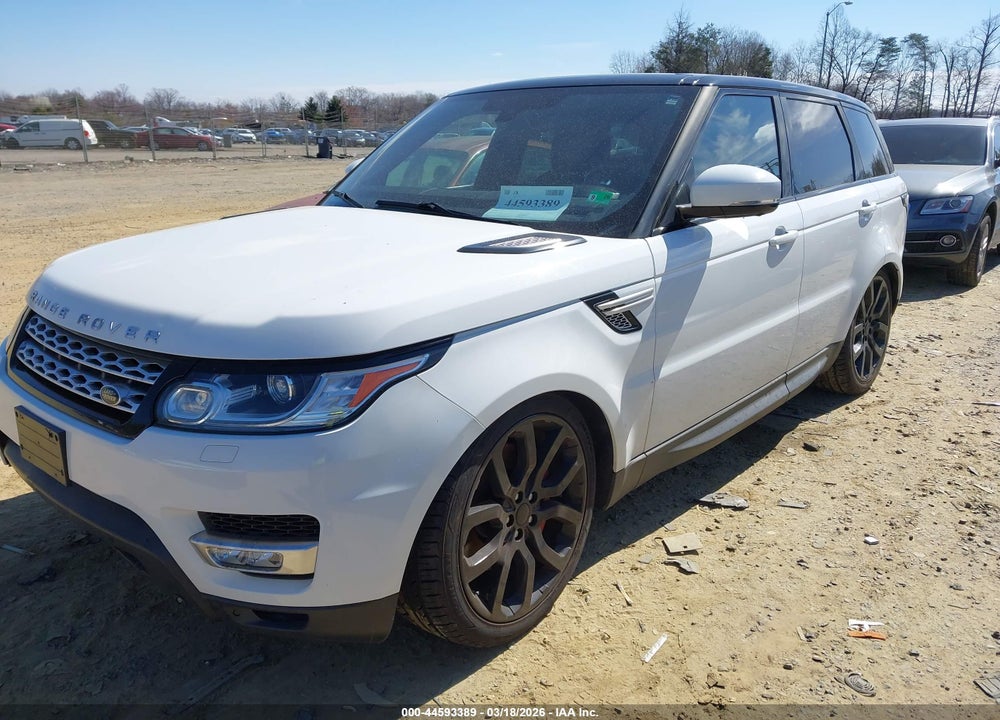 2015 LAND ROVER RANGE ROVER SPORT 5.0L V8 SUPERCHARGED VIN: SALWR2TF1FA626194