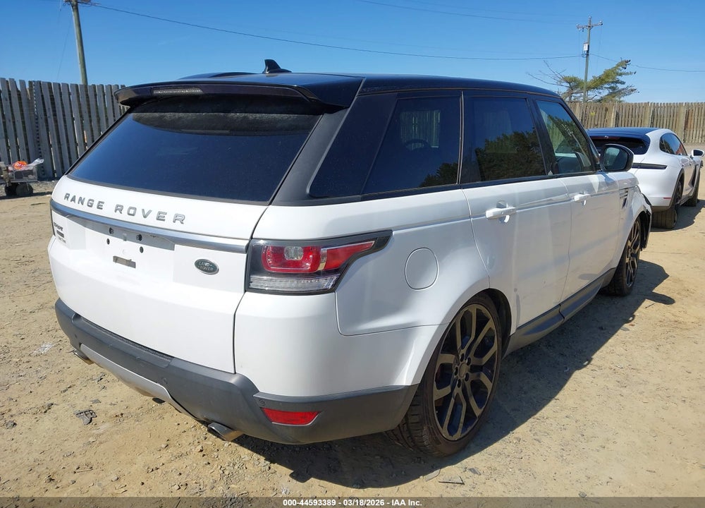 2015 LAND ROVER RANGE ROVER SPORT 5.0L V8 SUPERCHARGED VIN: SALWR2TF1FA626194