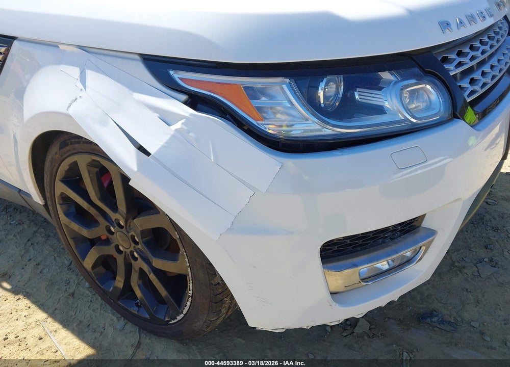 2015 LAND ROVER RANGE ROVER SPORT 5.0L V8 SUPERCHARGED VIN: SALWR2TF1FA626194