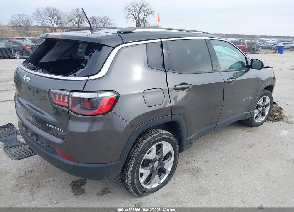 2021 JEEP COMPASS LIMITED 4X4 VIN: 3C4NJDCB3MT595586