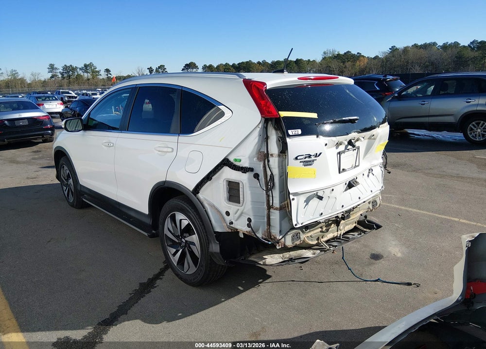 2015 HONDA CR-V TOURING VIN: 5J6RM3H93FL019319