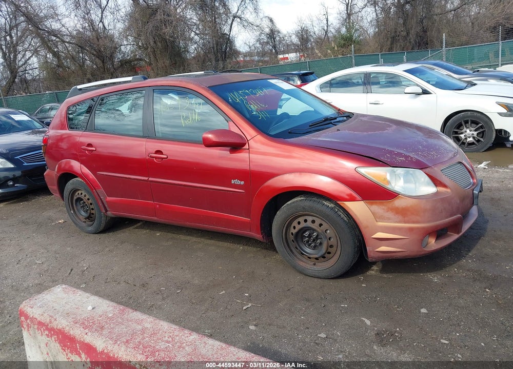 2005 PONTIAC VIBE VIN: 5Y2SL638X5Z457907