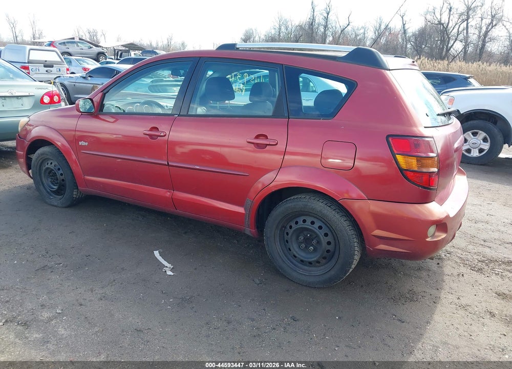 2005 PONTIAC VIBE VIN: 5Y2SL638X5Z457907