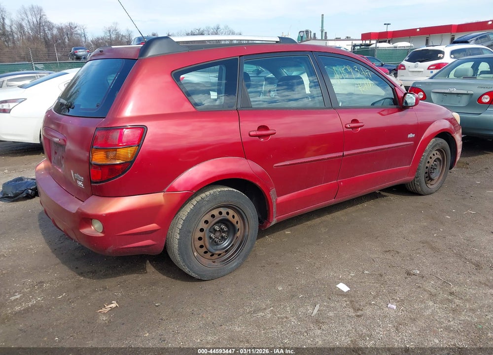2005 PONTIAC VIBE VIN: 5Y2SL638X5Z457907