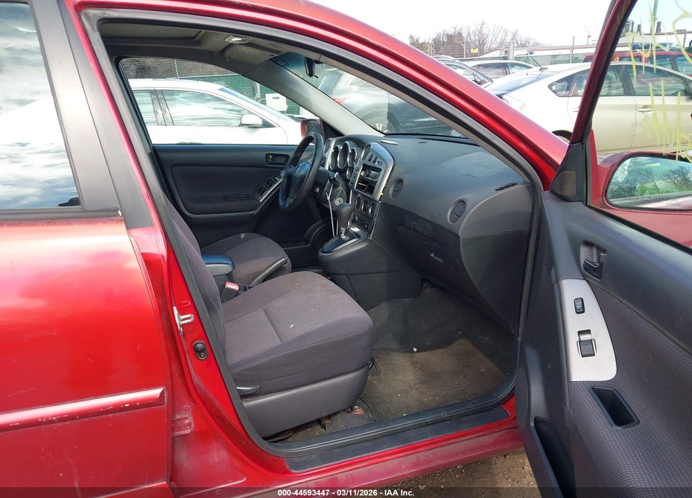 2005 PONTIAC VIBE VIN: 5Y2SL638X5Z457907
