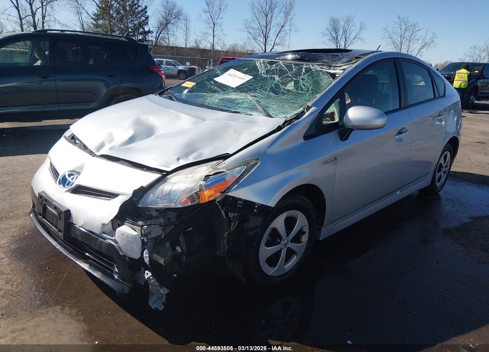 2012 TOYOTA PRIUS VIN: JTDKN3DU5C5493285