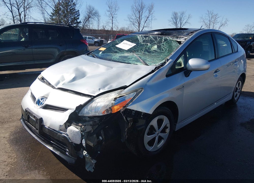 2012 TOYOTA PRIUS VIN: JTDKN3DU5C5493285