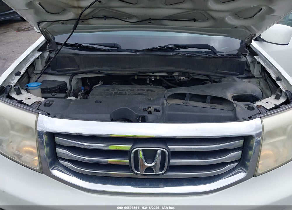 2013 HONDA PILOT EX-L VIN: 5FNYF3H71DB026036