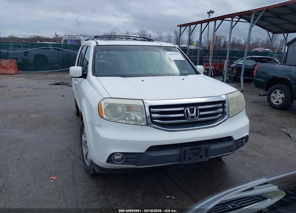 2013 HONDA PILOT EX-L VIN: 5FNYF3H71DB026036